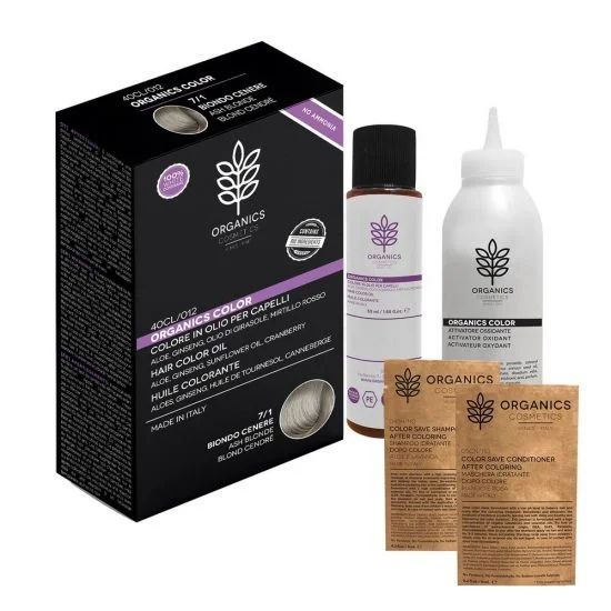 Organics Pharm Colore per capelli - 7/1 Biondo cenere